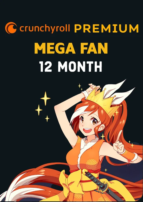 Cuenta Crunchyroll Mega Fan 12 Meses