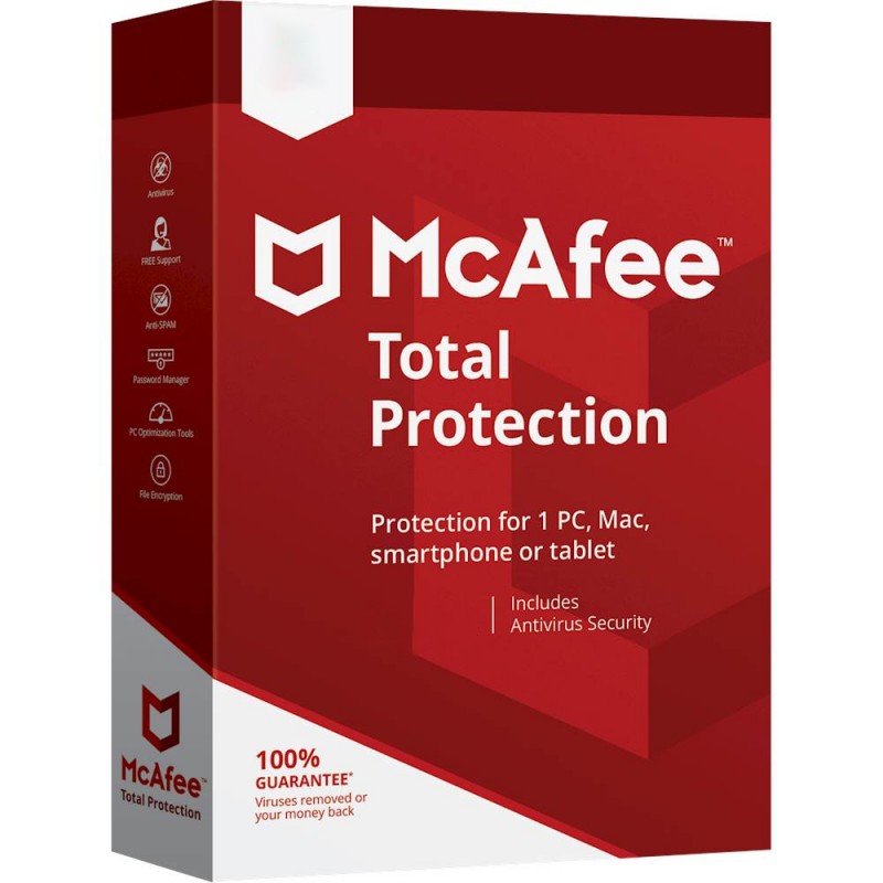 McAfee Antivirus 1 Año