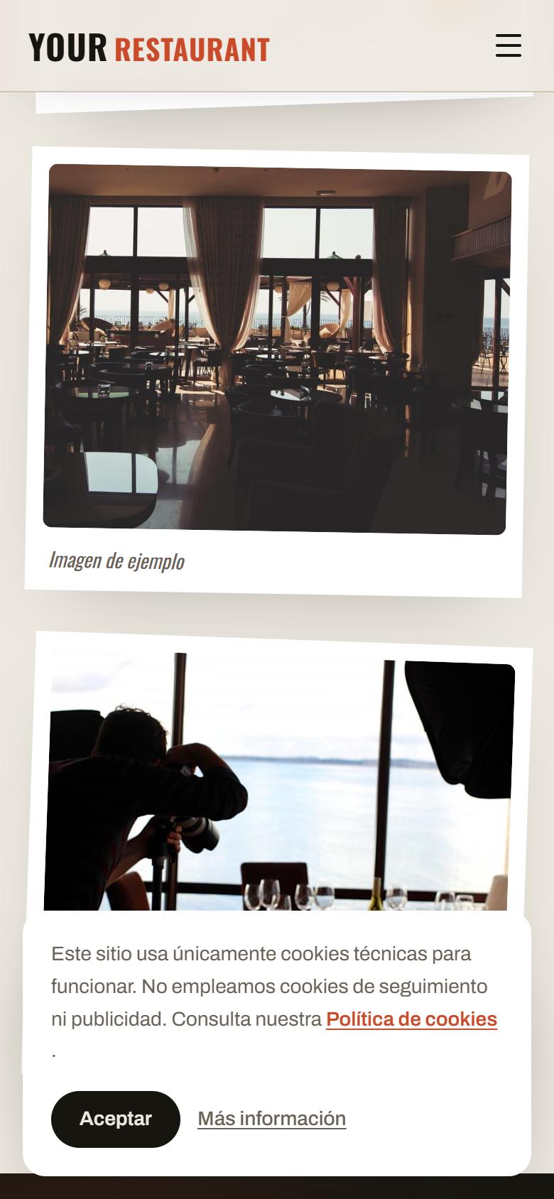 Your Restaurant — Industrial - Tus servicios y precios, sin salir de la pantalla