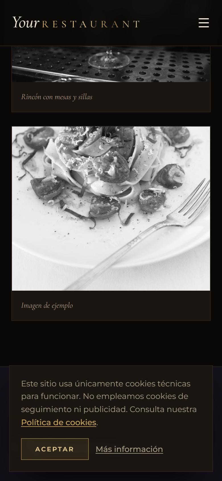 Your Restaurant — Luxe - Tus servicios y precios, sin salir de la pantalla
